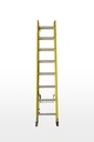 FRP (Fiberglass) Wall Support Extension Ladder