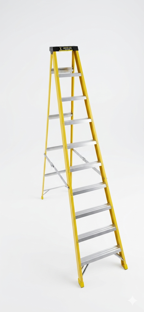 FRP Single Side Self Supporting Ladder