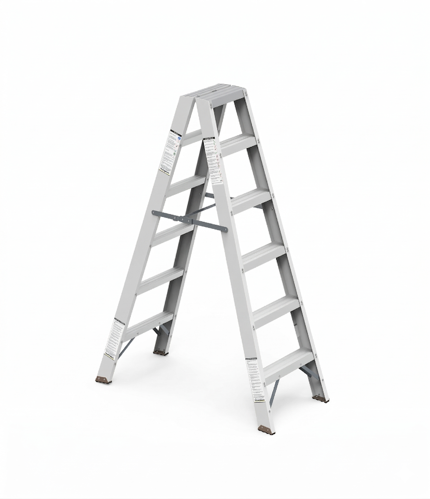 Aluminium Double Side Self Supporting Ladder