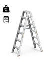 Aluminium Double Side Self Supporting Ladder
