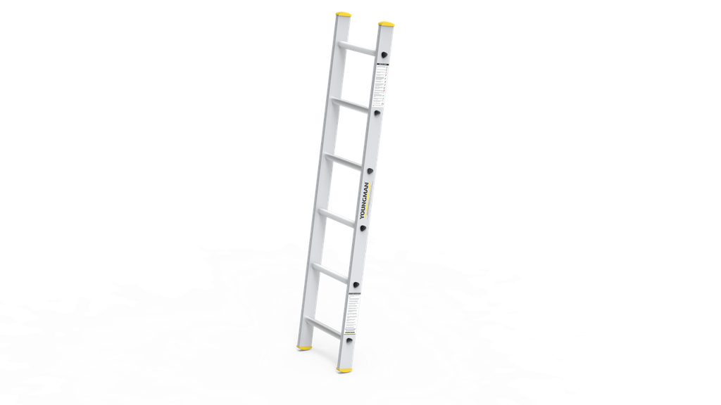 Aluminum Wall Support Straight Ladder
