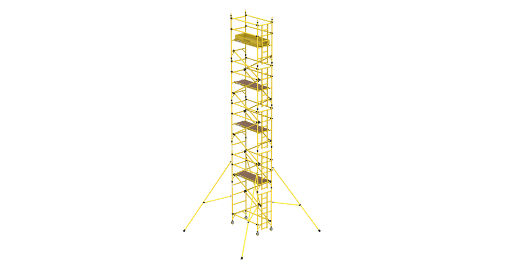 Electrical Shockproof FRP (Fiberglass) Scaffold Tower - XO Range