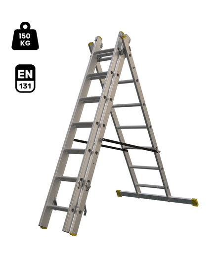 3-Way Extension Heavy Duty Combination Ladder