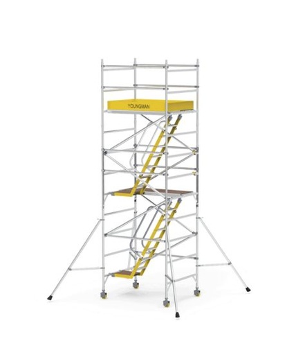 Heavy Duty Aluminum Stairway Scaffold Towers - XO Range 
